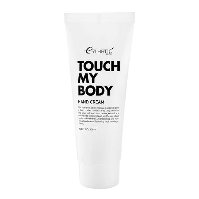 Питательный крем для рук с козьим молоком Esthetic House Touch My Body Goat Milk Hand Cream