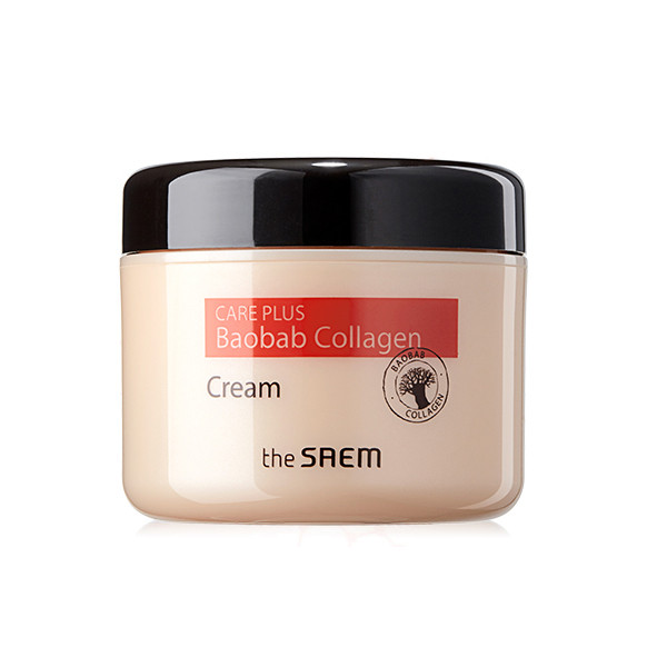 Крем увлажняющий с коллагеном и экстрактом баобаба The Saem Care Plus Baobab Collagen Cream