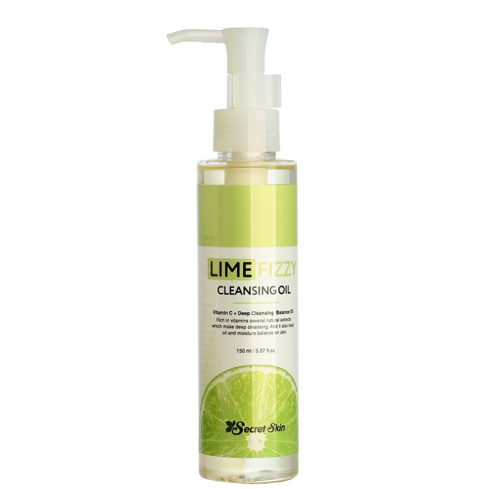 Гидрофильное масло с лаймом Secret Skin Lime Fizzy Cleansing Oil