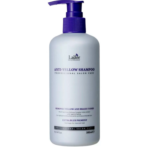 Шампунь оттеночный против желтизны волос Lador Anti Yellow Shampoo