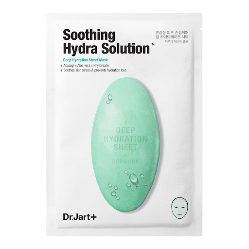 Успокаивающая маска для сухой и чувствительной кожи Dr.Jart+ Soothing Hydra Solution