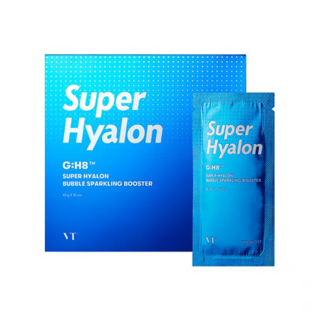 Увлажняющая маска-пенка для лица VT Cosmetics Super Hyalon Bubble Sparkling Booster 