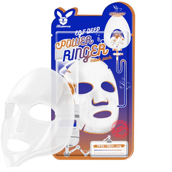 Восстанавливающая тканевая маска Elizavecca EGF Deep Power Ringer Mask Pack