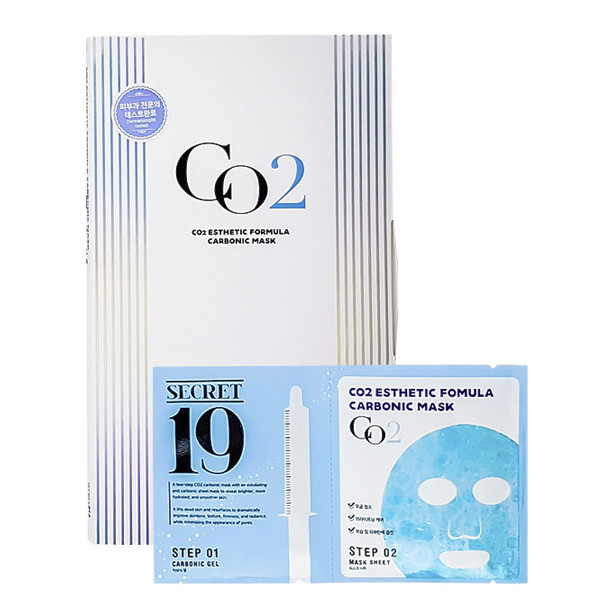 Набор для карбокситерапии Esthetic House CO2 Esthetic Formula Carbonic Mask