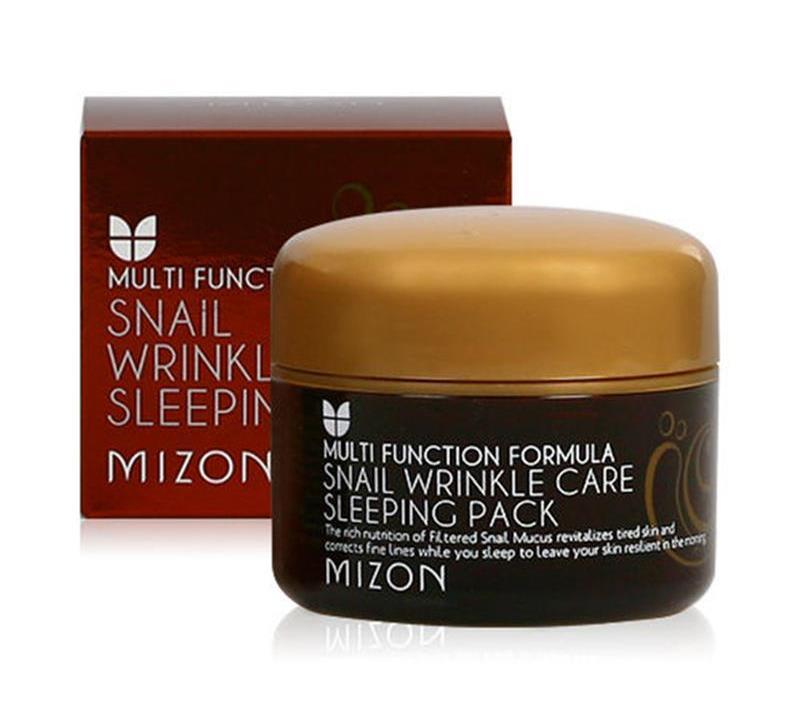 Маска улиточная ночная Mizon Snail Wrinkle Care Sleeping Pack