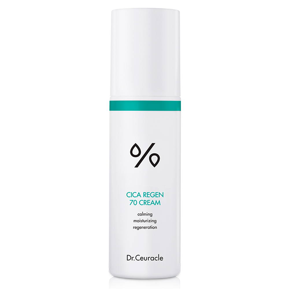 Успокаивающий крем для чувствительной кожи с центеллой Dr.Ceuracle Cica Regen 70 Cream 