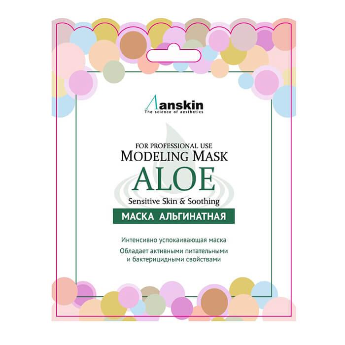 Маска альгинатная  с экстрактом алоэ (саше) Anskin Aloe Modeling Mask