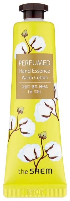 Крем-эссенция для рук парфюмированный "Нежный хлопок" The Saem Perfumed Hand Essence Warm Cotton