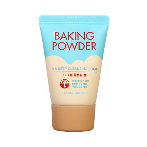 Очищающая пенка для снятия макияжа Etude House Baking Powder BB Deep Cleansing Foam (Travel)
