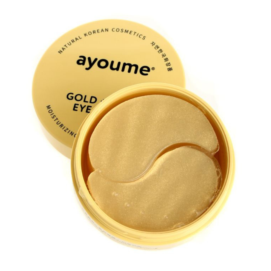 Гидрогелевые патчи для век с золотом и улиточным муцином Ayoume Gold+Snail Eye Patch