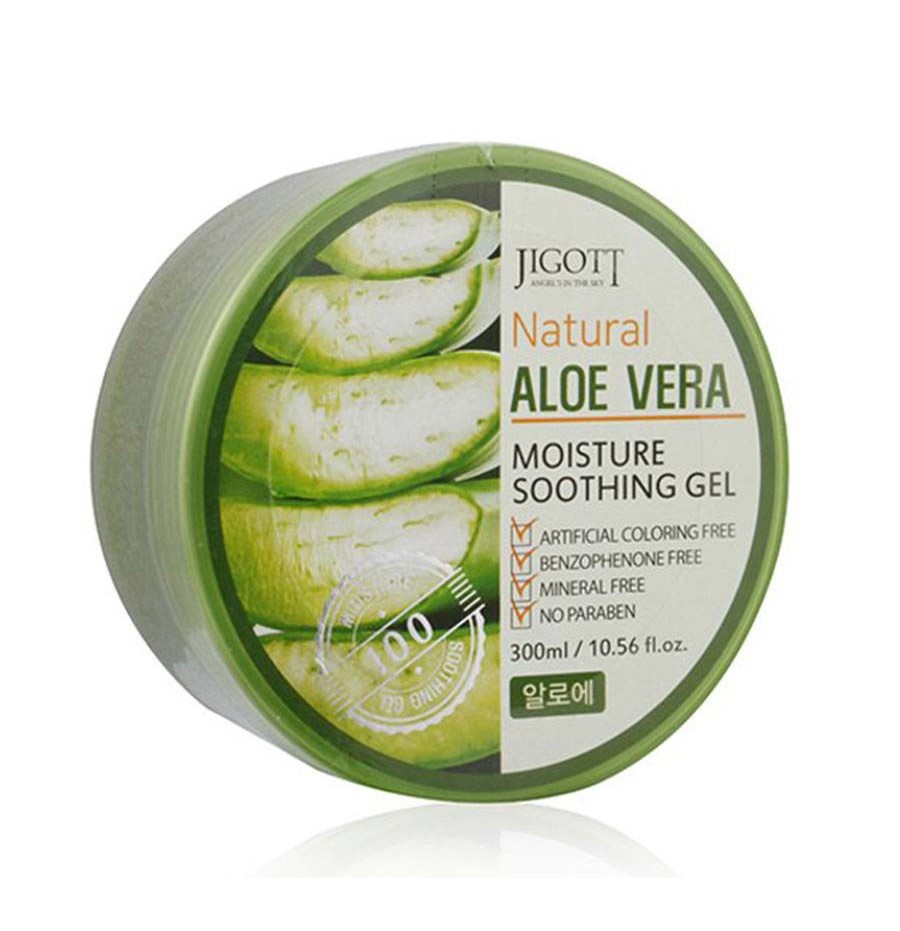 Гель для тела и лица с алоэ Jigott Natural Aloe Vera Moisture Soothing Gel