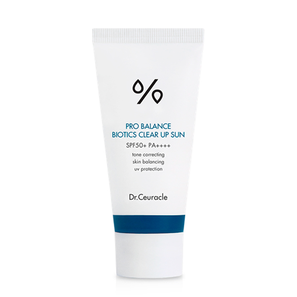 Солнцезащитный крем с пробиотиками Dr.Ceuracle Pro Balance Biotics Clear Up Sun SPF 50+ PA ++++