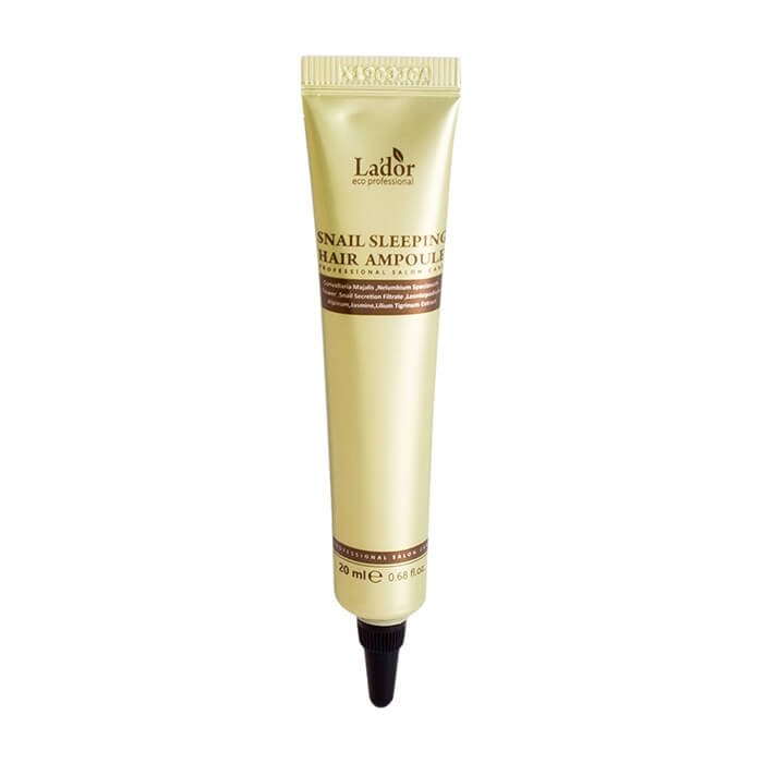 Ночная восстанавливающая сыворотка для волос Lador Snail Sleeping Hair Ample