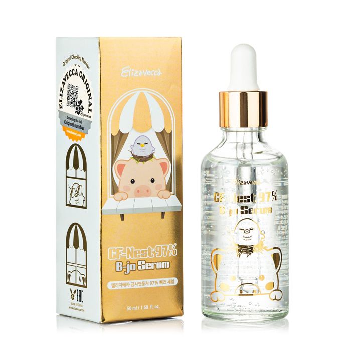 Сыворотка с экстрактом ласточкиного гнезда Elizavecca CF-Nest 97% B-jo Serum