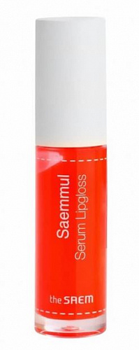 Блеск для губ оттеночный питательный (Оранжевый) The Saem Saemmul Serum Lipgloss OR01