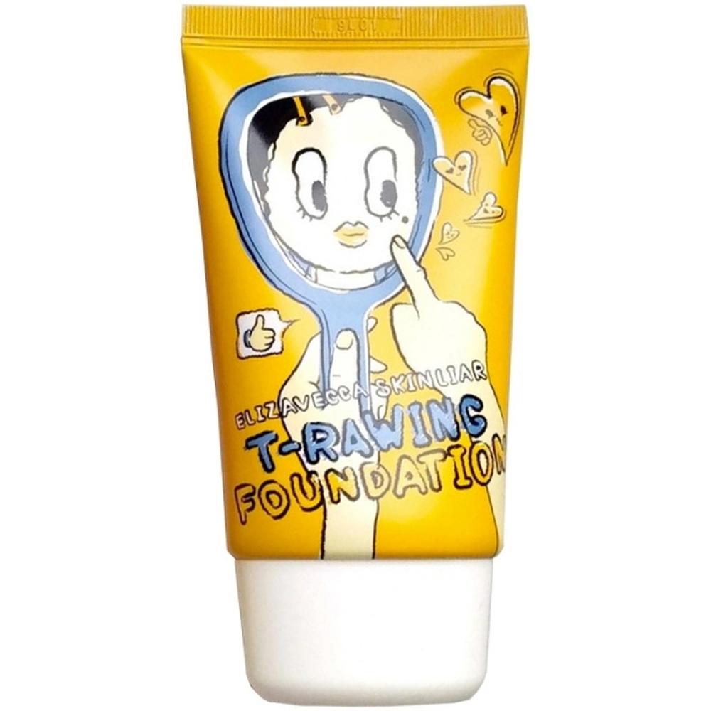 Тональный крем с легкой текстурой 11 тон Elizavecca Skin Liar T-Rawing Foundation SPF50+PA+++
