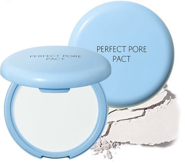 Пудра компактная прозрачная The Saem Saemmul Perfect Pore Pact