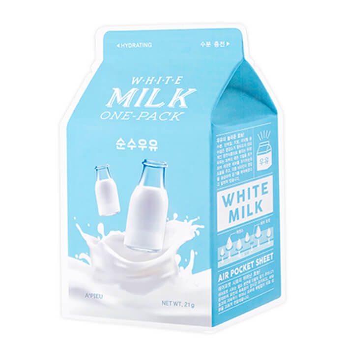 Маска для лица тканевая с молочными протеинами A'Pieu White Milk One-Pack