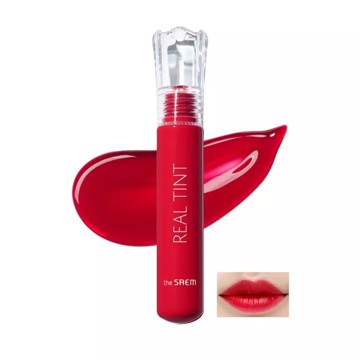 Тинт для губ оттенок "Красный" The Saem Saemmul Real Tint