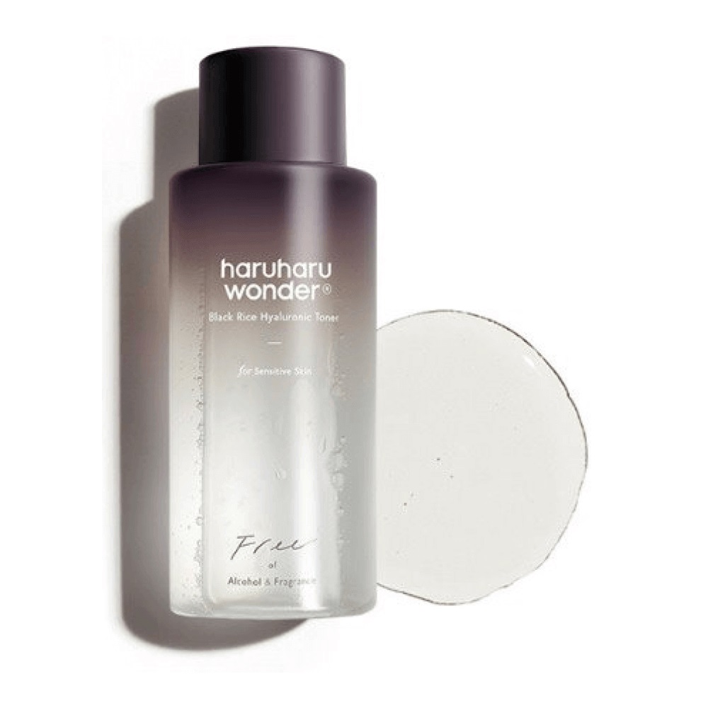 Веганский тонер с чёрным рисом Haruharu Wonder Black Rice Hyaluronic Toner