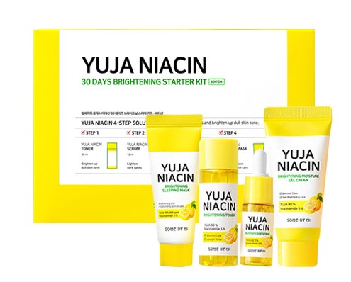 Набор уходовых средств для ровного тона и сияния кожи Some By Mi Yuja Niacin 30 Days Brightening Starter Kit