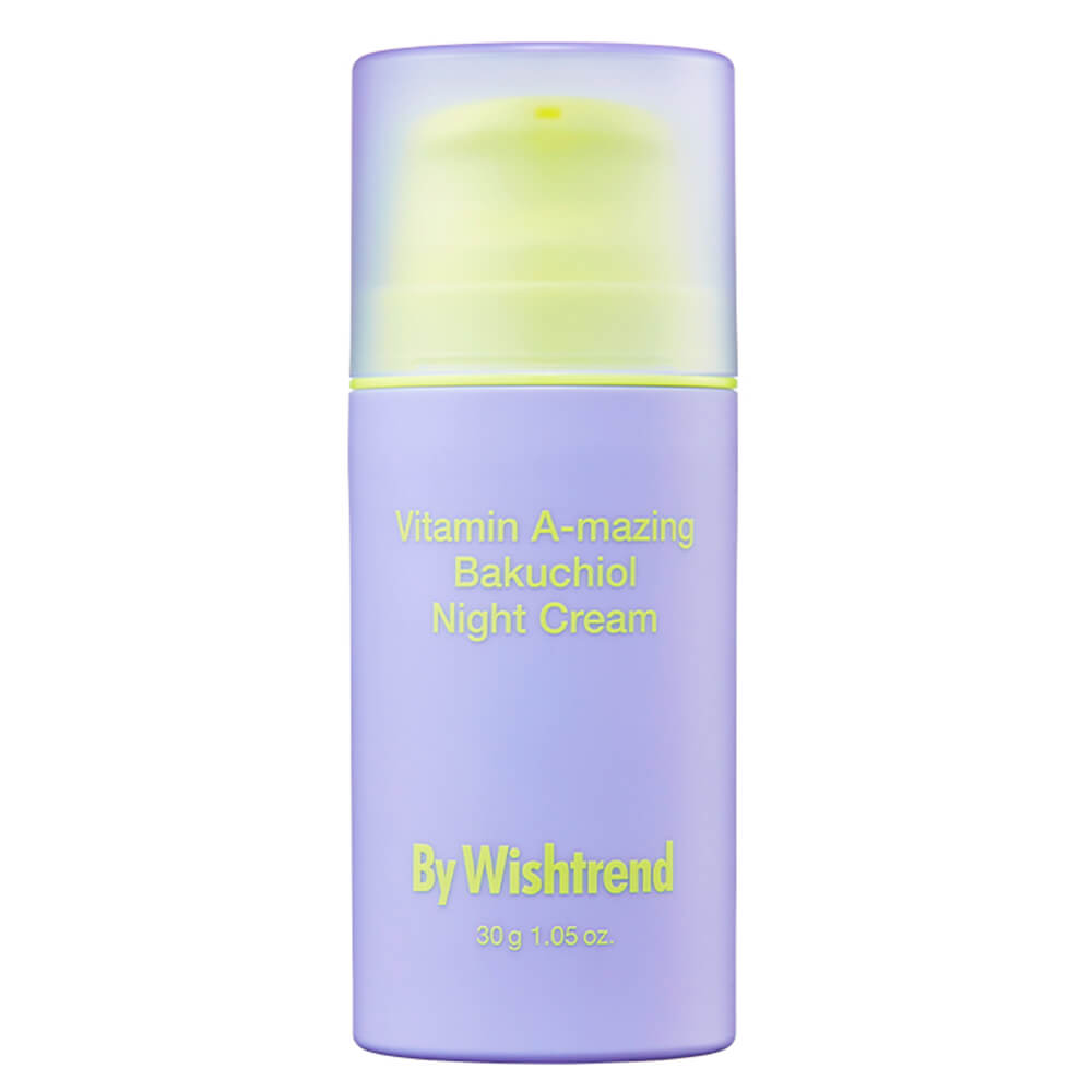 Ночной крем с бакучиолом By Wishtrend Vitamin A-mazing Bakuchiol Night Cream 