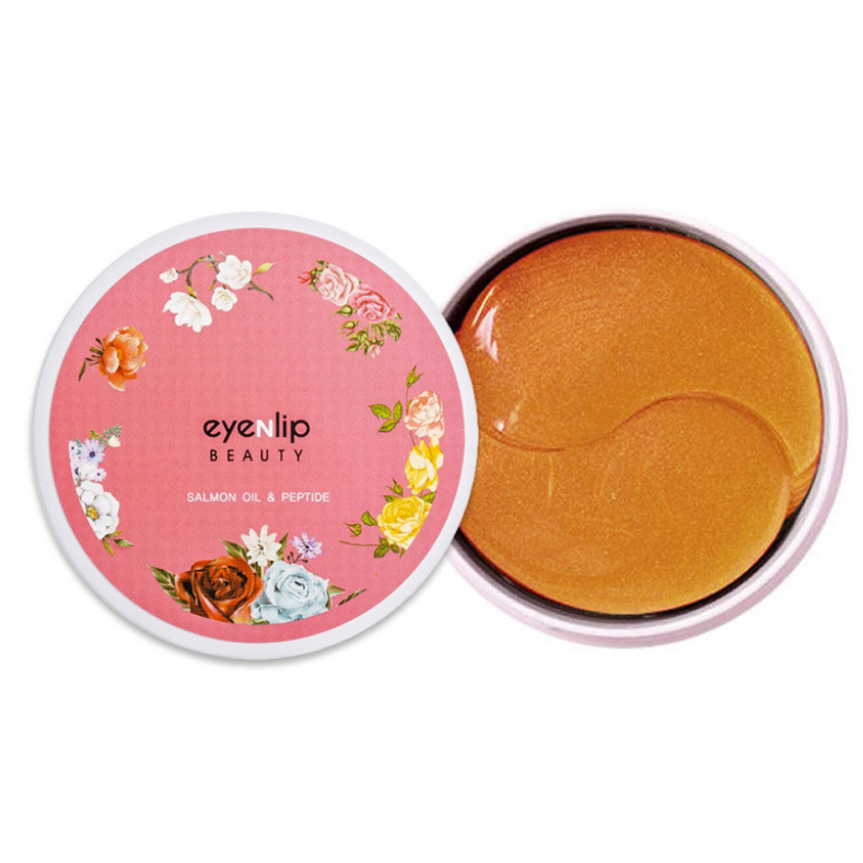Гидрогелевые патчи для век с лососевым маслом и пептидами Eyenlip Salmon Oil & Peptide Hydrogel Eye Patch
