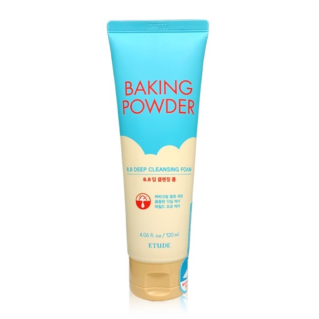 Очищающая пенка для снятия макияжа Etude House Baking Powder BB Deep Cleansing Foam
