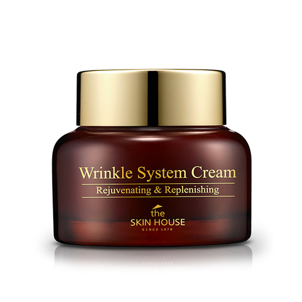 Антивозрастной питательный крем с коллагеном The Skin House Wrinkle System Cream