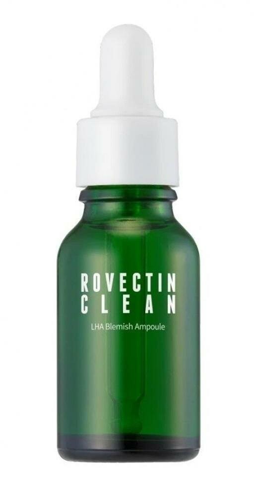 Сыворотка для проблемной кожи Rovectin Clean LHA Blemish Ampoule 