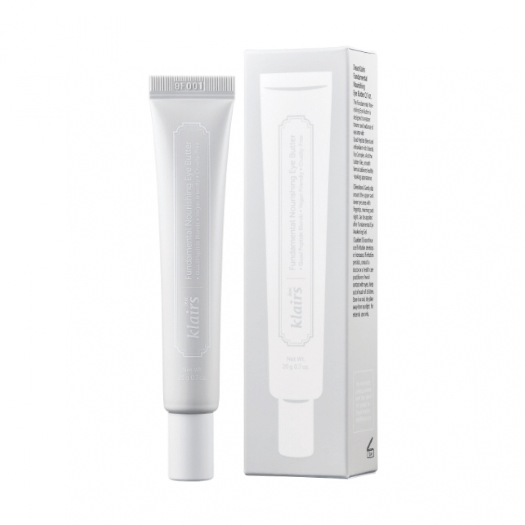 Антивозрастной антиоксидантный крем для глаз от морщин Klairs Fundamental Nourishing Eye Butter