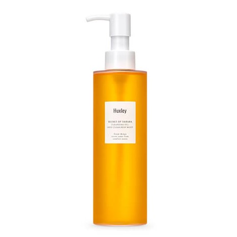 Гидрофильное масло с экстрактом опунции Huxley Cleansing Oil Deep Clean Deep Moist 