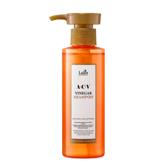 Шампунь с яблочным уксусом для блеска волос Lador ACV Vinegar Shampoo