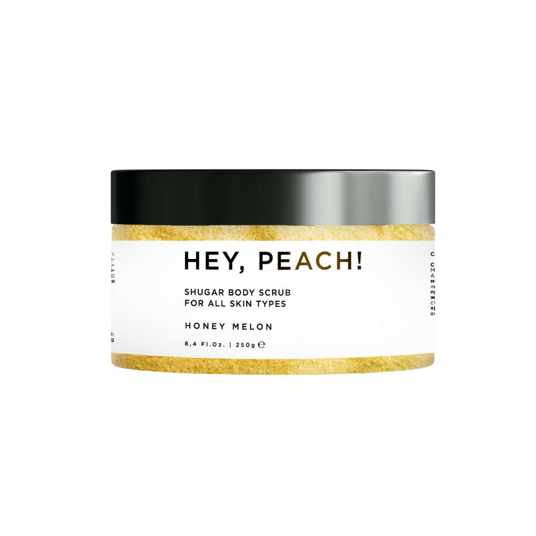 Скраб для тела "Медовая дыня" Hey, Peach! Sugar Body Scrub Honey Melon 