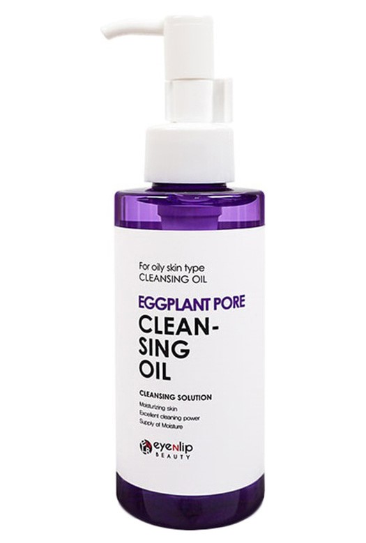 Гидрофильное масло с экстрактом баклажана Eyenlip Eggplant Pore Cleansing Oil