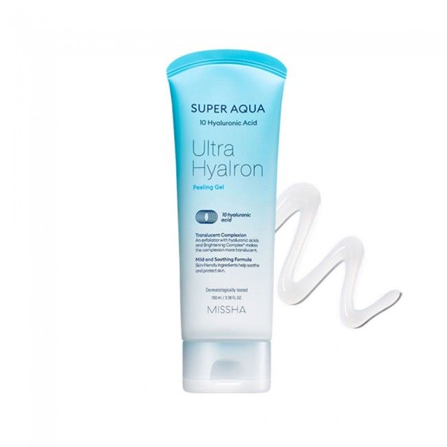 Пилинг-гель с гиалуроновой кислотой Missha Super Aqua Ultra Hyalron Peeling Gel