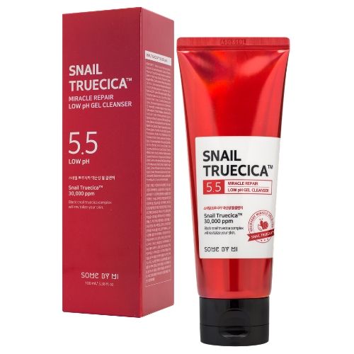 Гель для умывания с улиточным муцином Some By Mi Snail Truecica Miracle Repair Low Ph Gel Cleanser