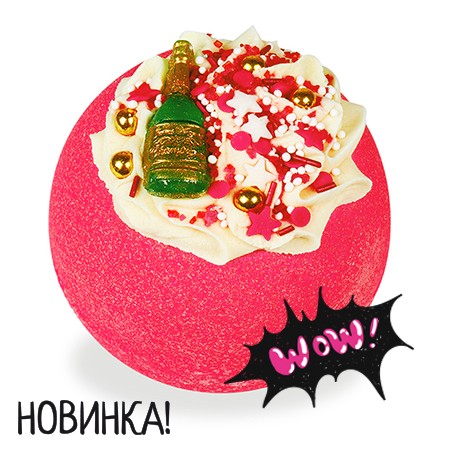 Бомба  для  ванны "Пьяная вишня"  Boom Shop