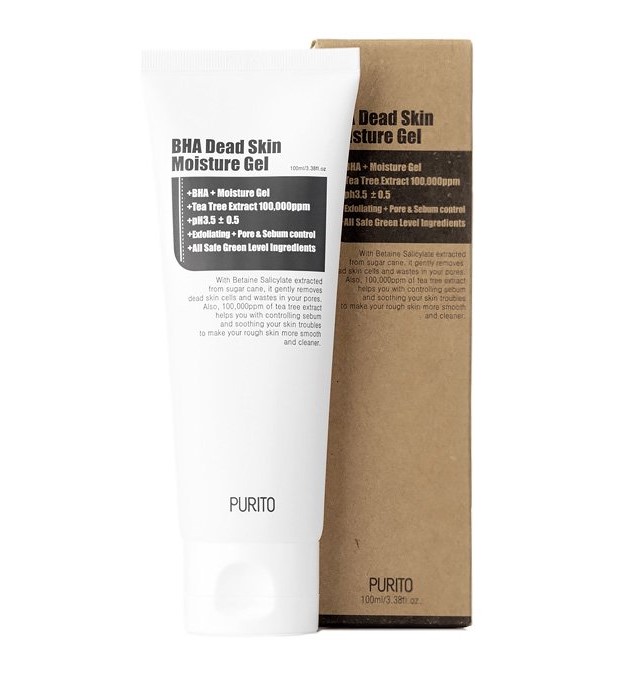 Увлажняющий гель с кислотами Purito BHA Dead Skin Moisture Gel