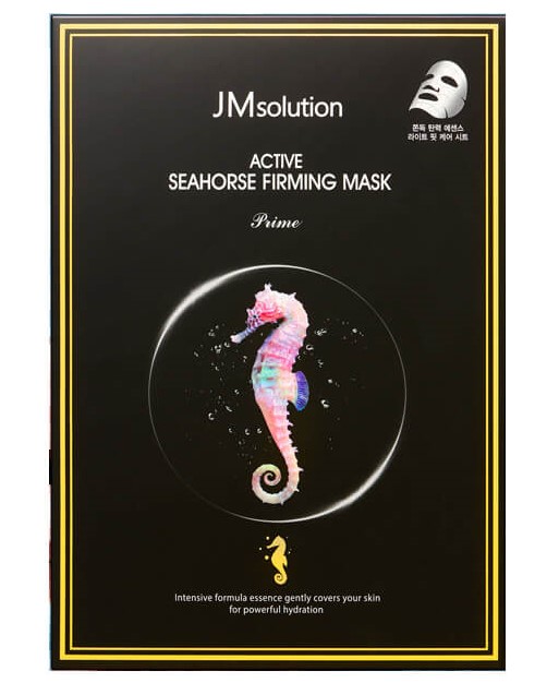 Тканевая маска с экстрактом морского конька JMsolution Active Seahorse Firming Mask Prime