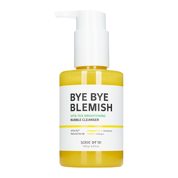 Осветляющая маска-пенка Some By Mi Bye Bye Blemish Vita Tox Brightening Bubble Cleanser