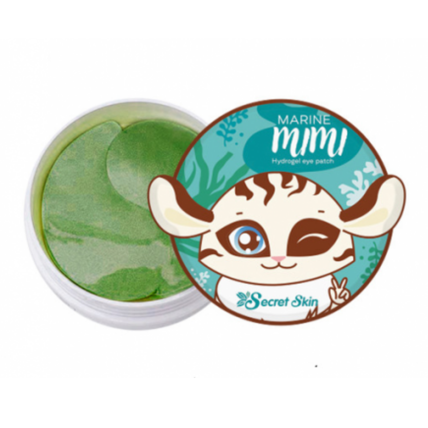 Гидрогелевые патчи для век с экстрактом морских водорослей Secret Skin Marine Mimi Hydrogel Eye Patch