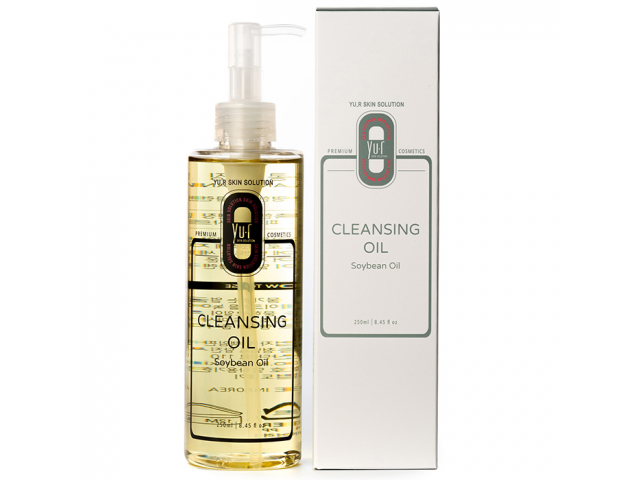 Легкое гидрофильное масло YU.R Skin Solution Soybean Cleansing Oil 