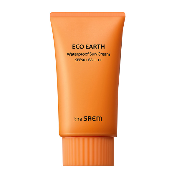 Водостойкий солнцезащитный крем The Saem Eco Earth Power Perfection Waterproof Sun Cream SPF50+ PA++++
