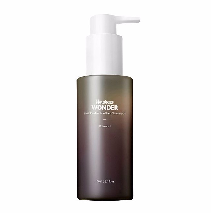 Гидрофильное масло с черным рисом для глубокого очищения пор Haruharu Wonder Black Rice Moisture Deep Cleansing Oil