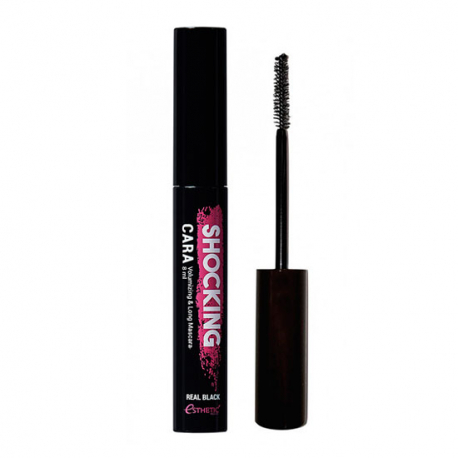 Тушь для ресниц черная Esthetic House Shocking Cara Volumizing & Long Mascara Real Black