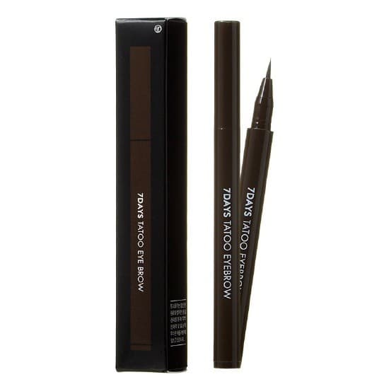 Подводка для бровей 02-коричневая Tony Moly 7Days Tatoo Eyebrow