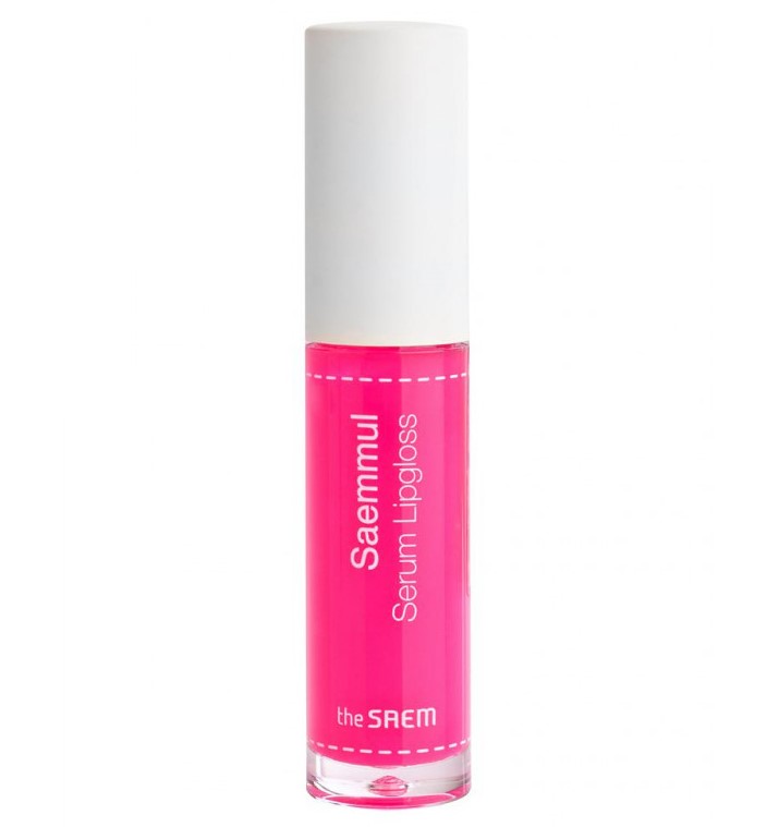Блеск для губ оттеночный питательный (Розовый) The Saem Saemmul Serum Lipgloss PK01