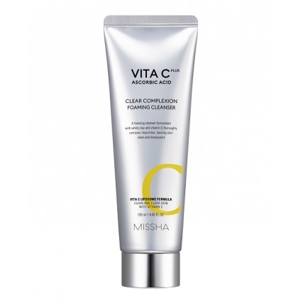 Очищающая пенка с витамином С Missha Vita C Plus Clear Complexion Foaming Cleanser
