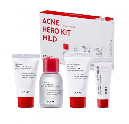 Набор для комбинированной и проблемной кожи Cosrx Acne Hero Kit Mild